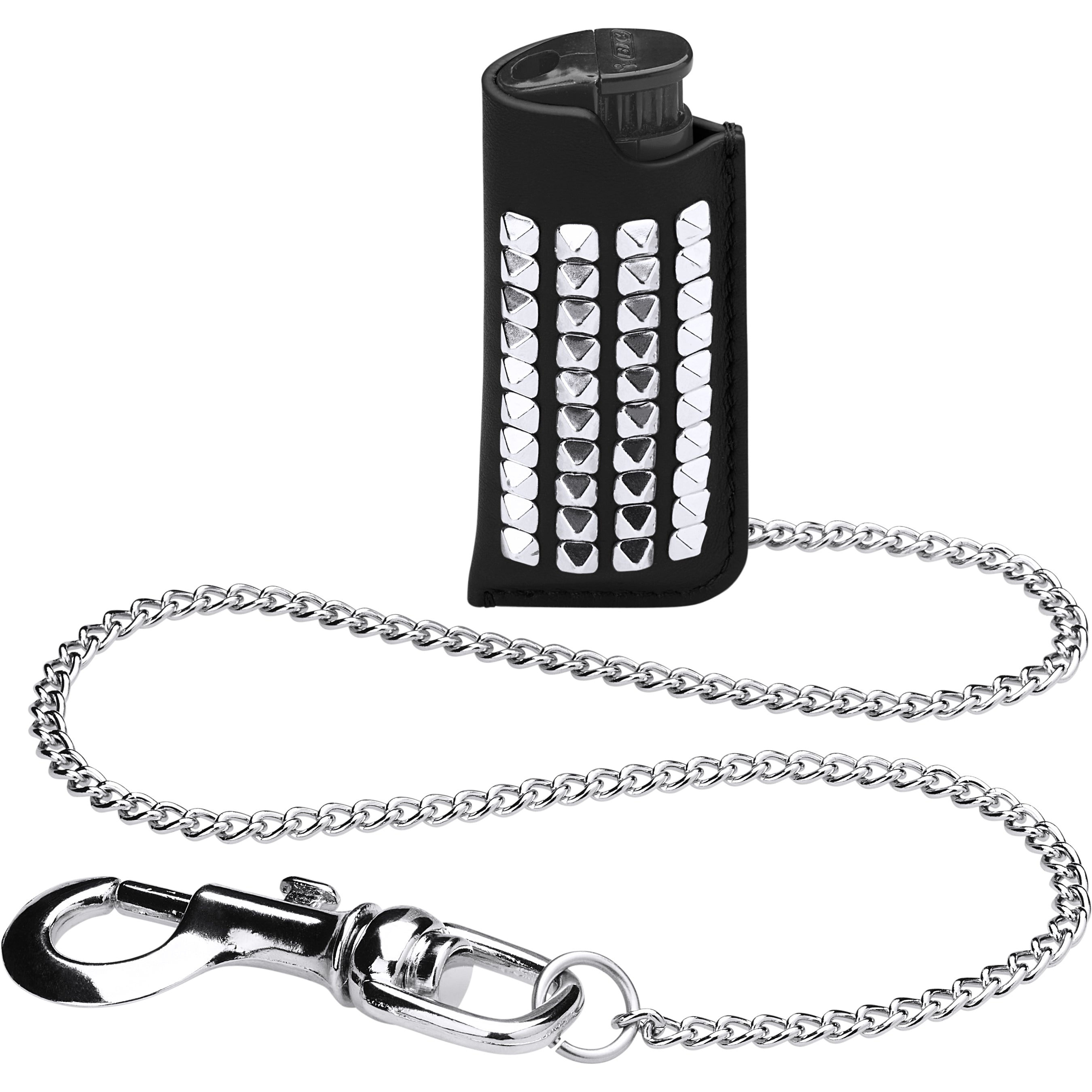 Studded Leather Lighter Holder view 5